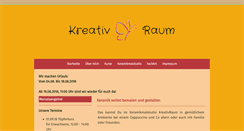 Desktop Screenshot of kreativraum-berlin.de